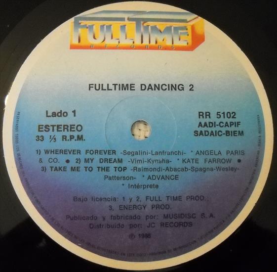 FULL TIME DANCING 2 1986 - VINYL A.jpg