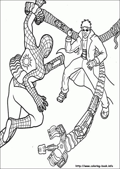 Spiderman - Spiderman - kolorowanka 105.GIF