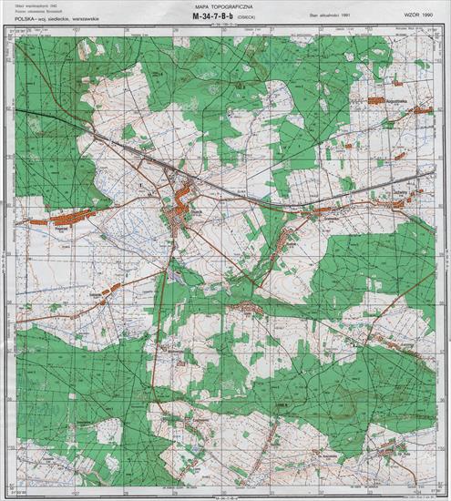 Mapy topograficzne LWP 1_25 000 - M-34-7-B-b_OSIECK_1995.jpg