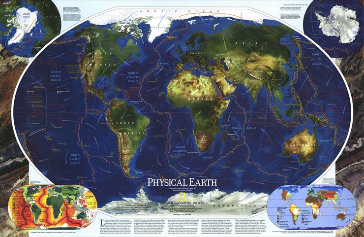 Mapy National Geographic. 539 map. Wysoka jakość - World Map - Physical Earth 1 1998.jpg