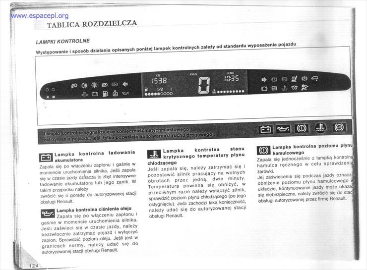 Instrukcja Reno Espace III - Instrukcja Reno Espace III 072.jpg