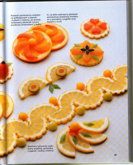 Książka dekorowanie potraw - ozdabianie dekorowanie potraw garnierowanie food dekoration deco str 1 28.JPG