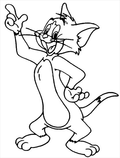 Tom  Jerry - Tom Jerry - kolorowanka 90.gif
