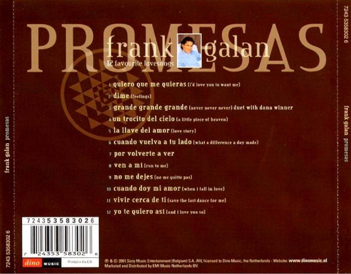 2001 - Promesas - 12 Favourite Lovesongs - Frank Galan - Promesas - b.jpg