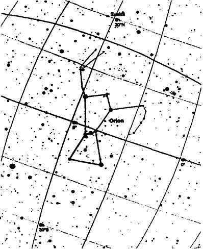 Patrick Geryl - Proroctwo Oriona na 2012 rok - Rys 26. Obecnie Orion znajduje się na linii centralnej.JPG