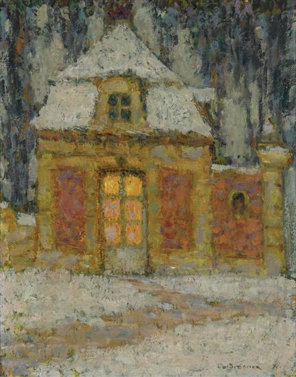 Henri Le Sidaner - Henri Le Sidaner - Snow, Versailles, 1911.jpeg