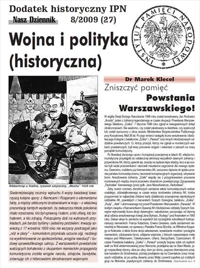 Biuletyn IPN dodatki - IPN-Wojna i polityka historyczna.jpg