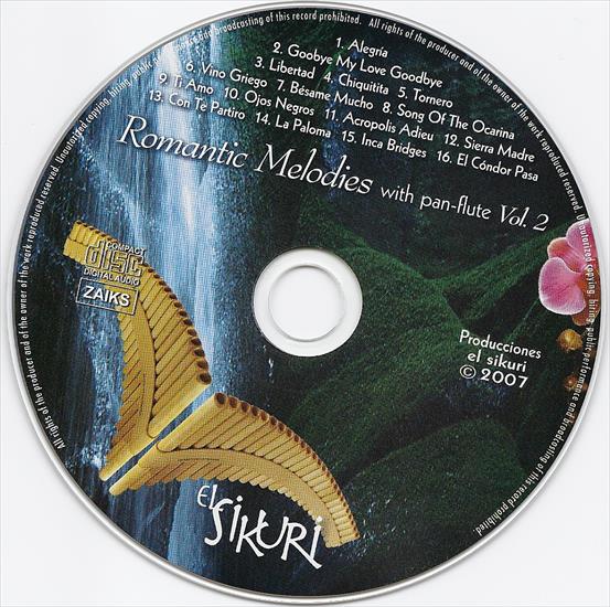 El Sikuri  Braulio Mamani - Romantic Melodies - CD-2 - El Sikuri  Braulio Mamani - Romantic Melodies - CD-2 - CD.jpg