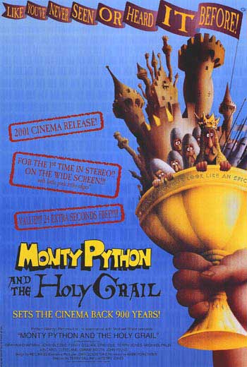 M - POSTER - MONTY PYTHON AND THE HOLY GRAIL RE-RELEASE 2001.jpg