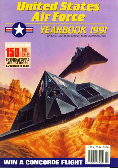 Wydawnictwa anglo i rosyjskojęzyczne - United States Air Forces Europe Yearbook 1991.jpg