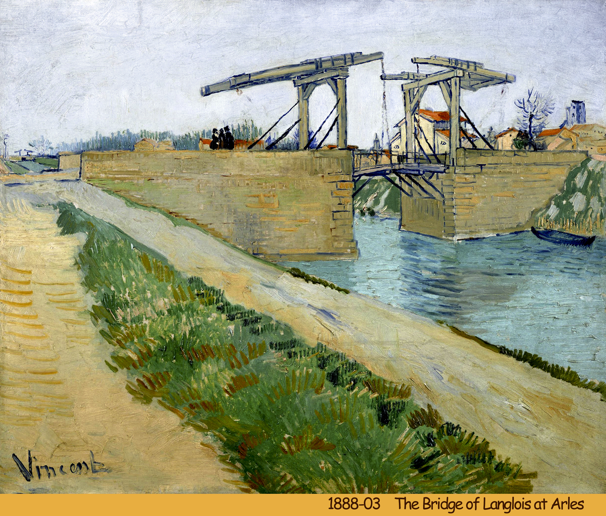 3. Arles 1888 -89 - 1888-03 02g - The Bridge of Langlois at Arles.jpg