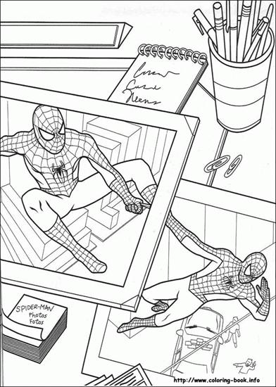 Spiderman - Spiderman - kolorowanka 45.GIF
