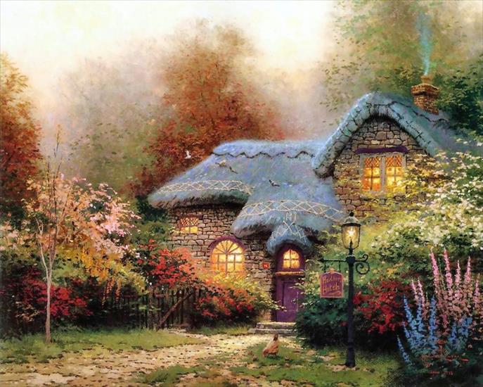 Zamki,domy,chaty,chatki i inne - Thomas Kinkade 61.jpg