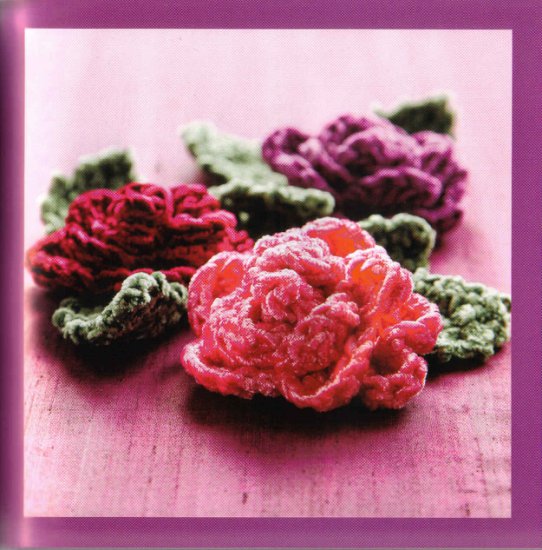 Piękne Kwiaty Szydełkowe Crocheted Flowers NE - 0069.jpg