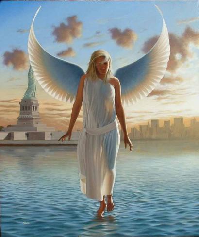Anioły - kobieta_aniol_na_wodzie.jpg
