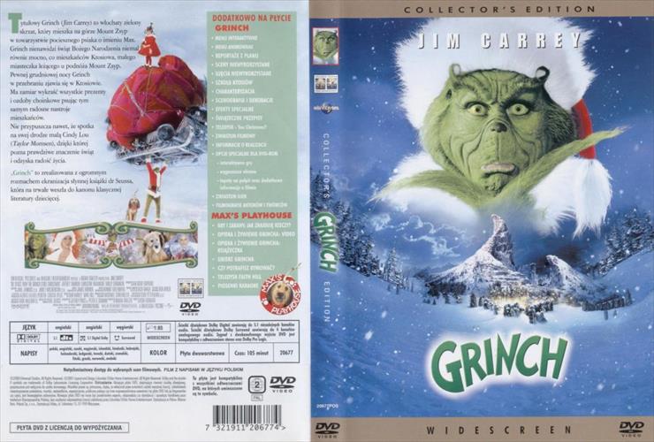 okładki bajek na DVD polskie - Grinch.jpg