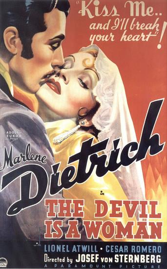 The Devil Is a Woman  Diabeł jest kobietą  - The Devil Is a Woman 1935 - Plakat.jpg