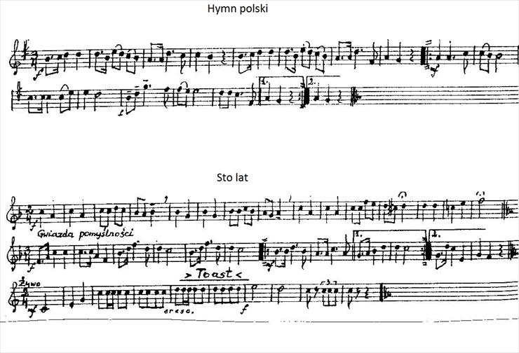 nuty na trąbkę - Hymn Polski oraz sto lat.jpg