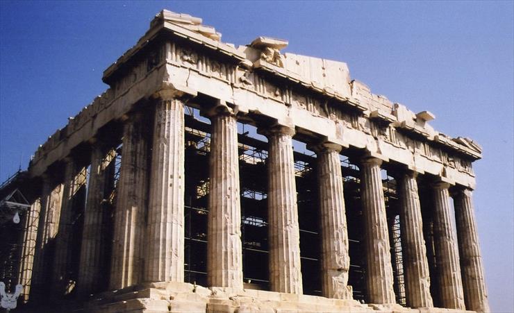 Starożytna Grecja, architekuura, architekci - obrazy - 1280px-Acropolis_of_Athens_01361. Partenon.JPG