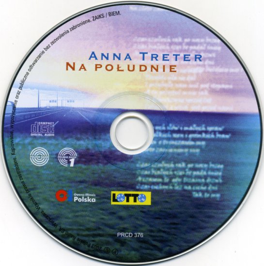 CD - Anna Tretner - Na południe Cd.jpg