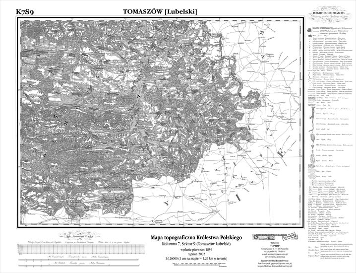 mapy Królestwa  Polskiego - K7S9 Tomaszow.gif