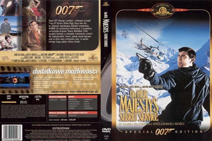 okladki dvd - 007 W Tajnej Służbie Jej Królewskiej Mości.jpg