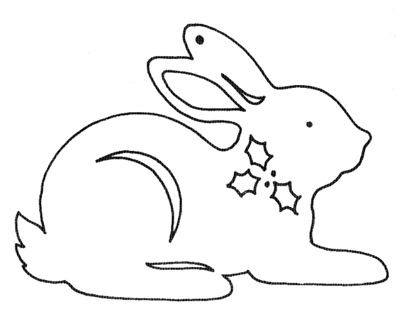 kirigami wycinanki - Rabbit.jpg