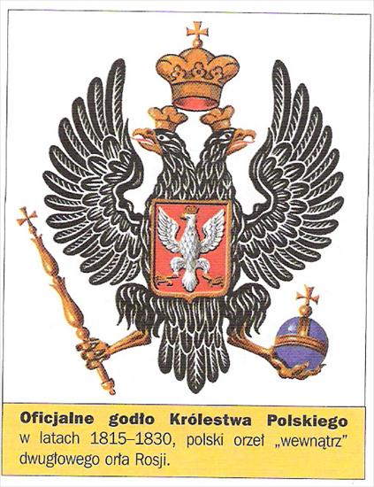 Godła Polski - S. godło Królestwa Polskiego 1815-1830.jpg