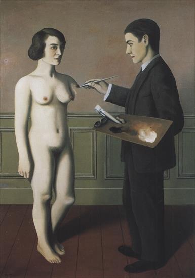 The Story of Art, by Ernst Hans Gombrich in pictures - 391. Ren Magritte Trying the impossible 1928.jpg
