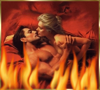 romantycznie - W płomieniach namiętności.gif