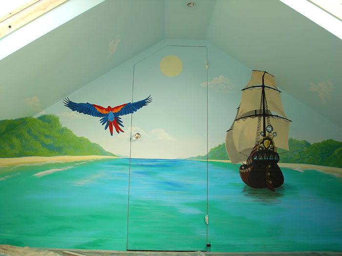 Malowane na scianie - treasure-island-mural.jpg