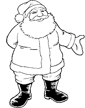 św. Mikołaj - święty mikołaj - kolorowanki 207.GIF