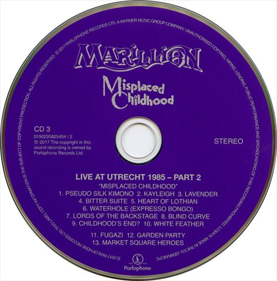 Marillion - Misplaced Childhood Deluxe Edition CD3 - Marillion - Misplaced Childhood Deluxe Edition CD3.jpg