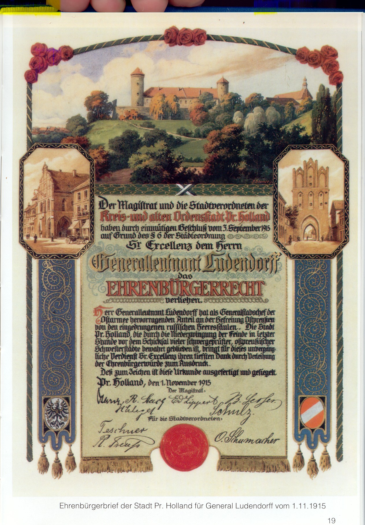 Oberland - Pr. Holland Ehrenbrgerbrief an Ludendorff.jpg