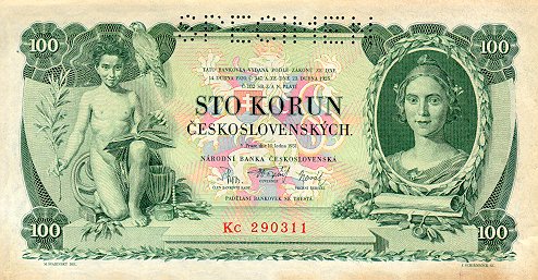CZECHOSŁOWACJA - 1931 - 100 koron a.jpg