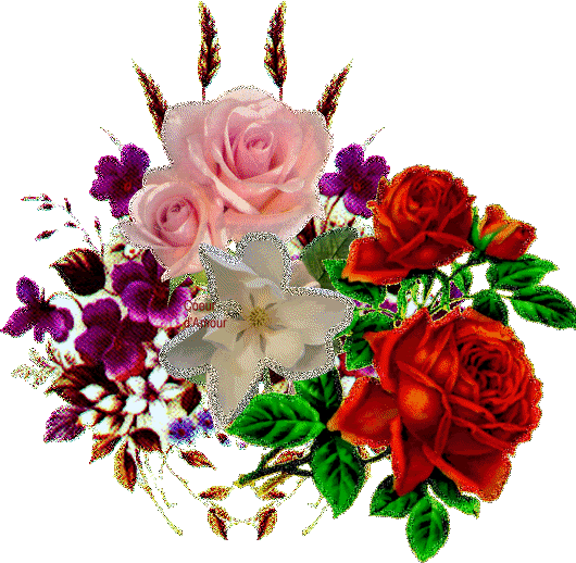 Kwiaty - Bukiet kwiatów.gif