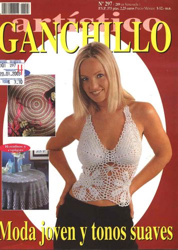 Szydełko - czasopisma - Wenezuela - Ganchillo Artistico Nr 297.jpg