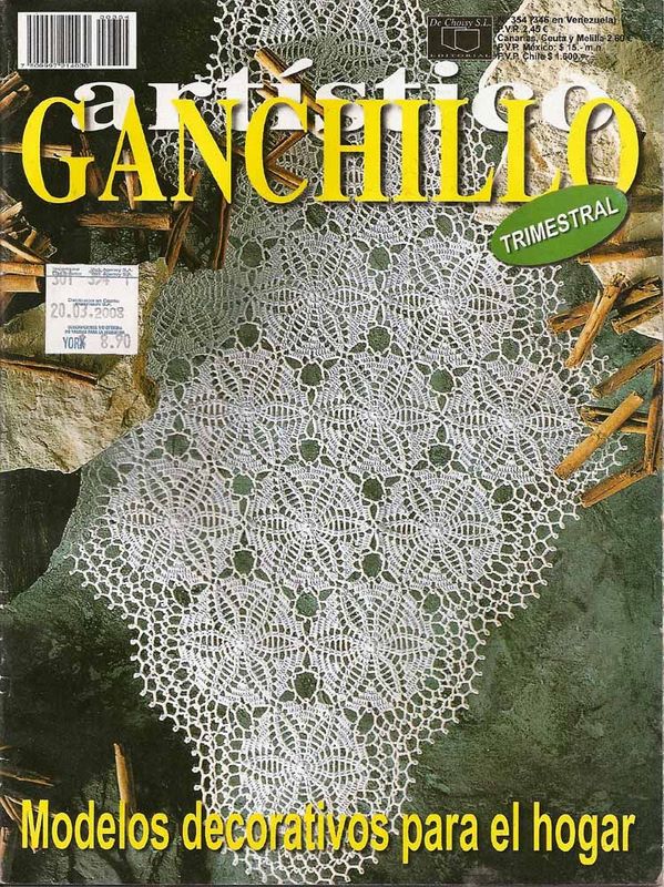 Szydełko - czasopisma - Wenezuela - Ganchillo Artstico Nr 354.jpg