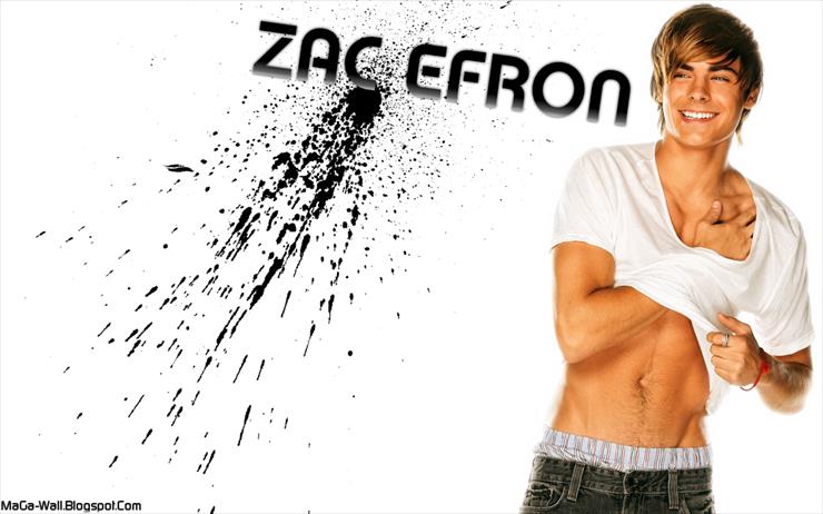 Męskie tapety cz.2 - Zac Efron Wall 3.png