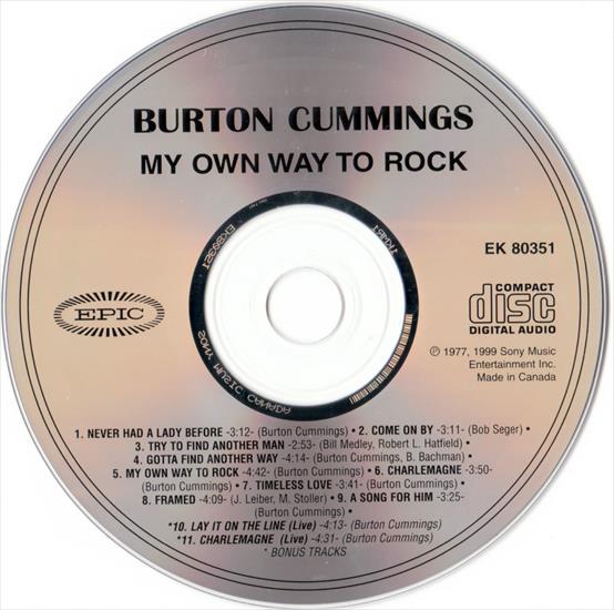 Burton Cummings - My Own Way To Rock Flac - CD.jpg