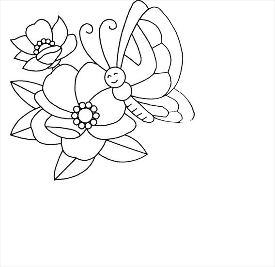 Kolorowanki - kwiat 81.JPG